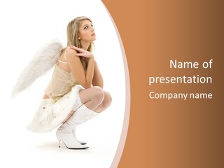 Pinup Lonely Furry PowerPoint Template