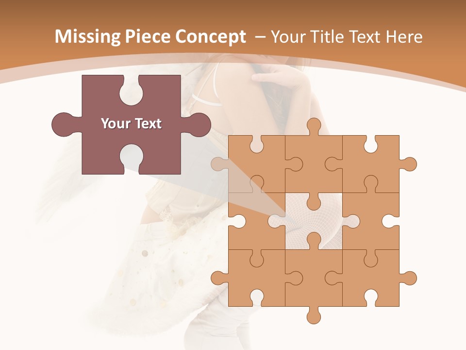 Pinup Lonely Furry PowerPoint Template