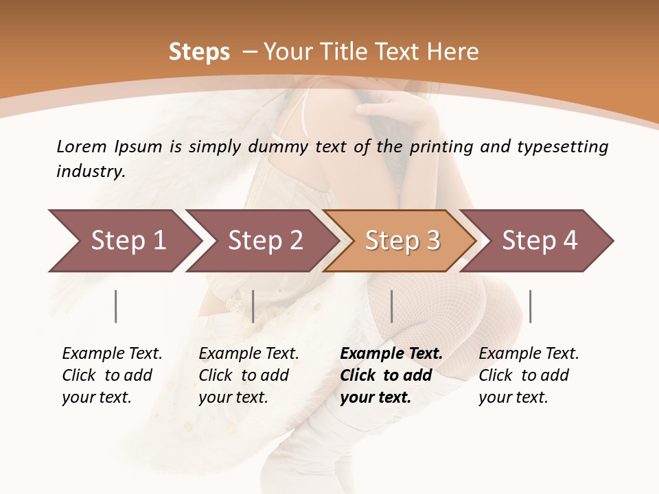 Pinup Lonely Furry PowerPoint Template