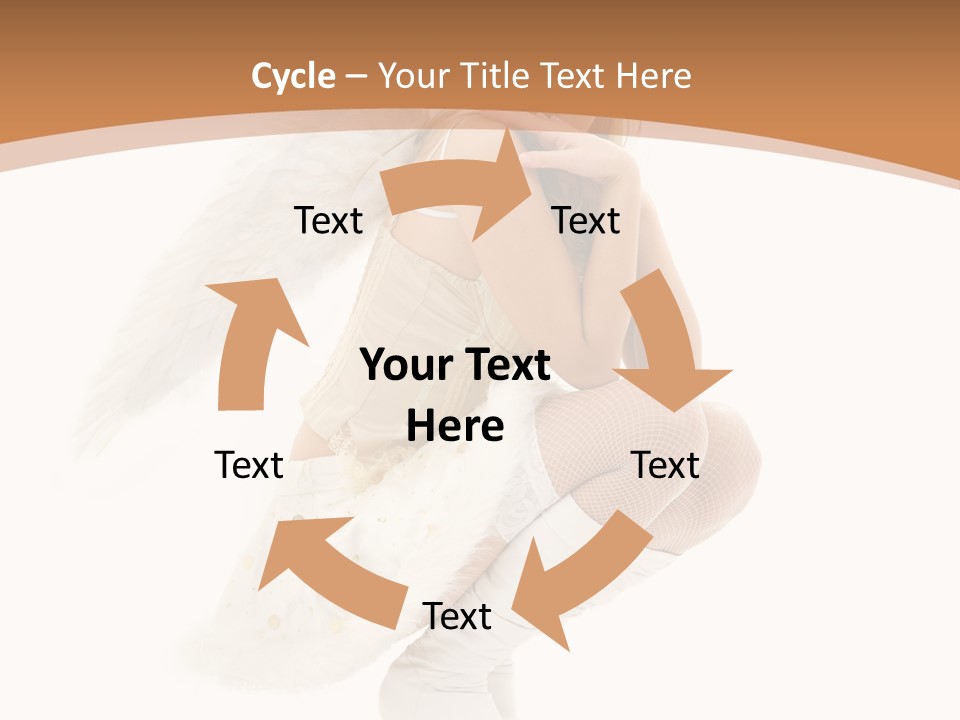 Pinup Lonely Furry PowerPoint Template