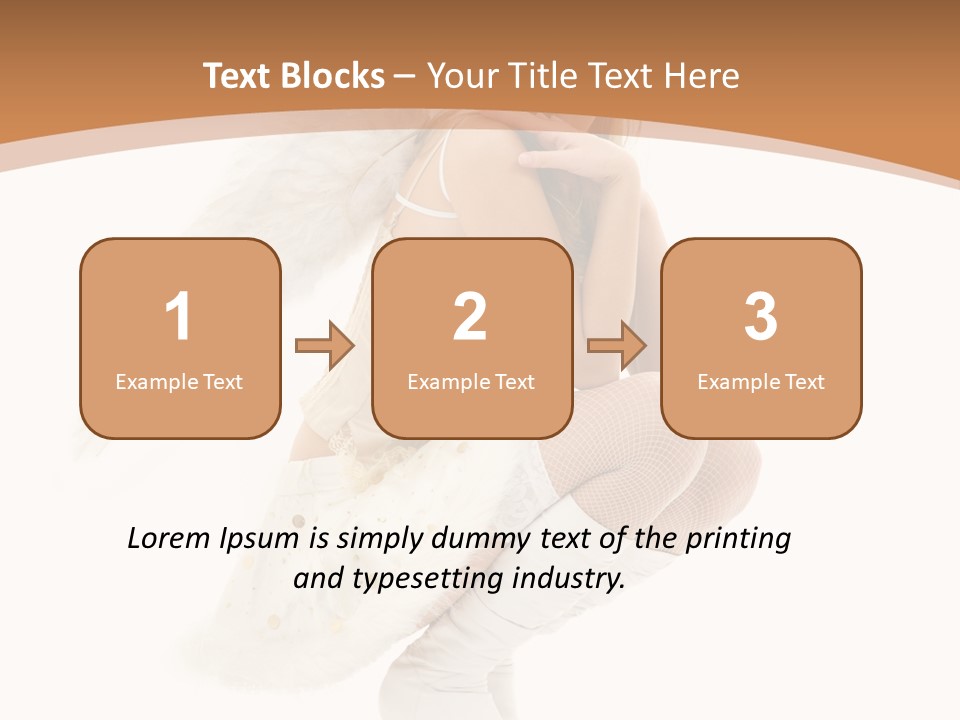 Pinup Lonely Furry PowerPoint Template