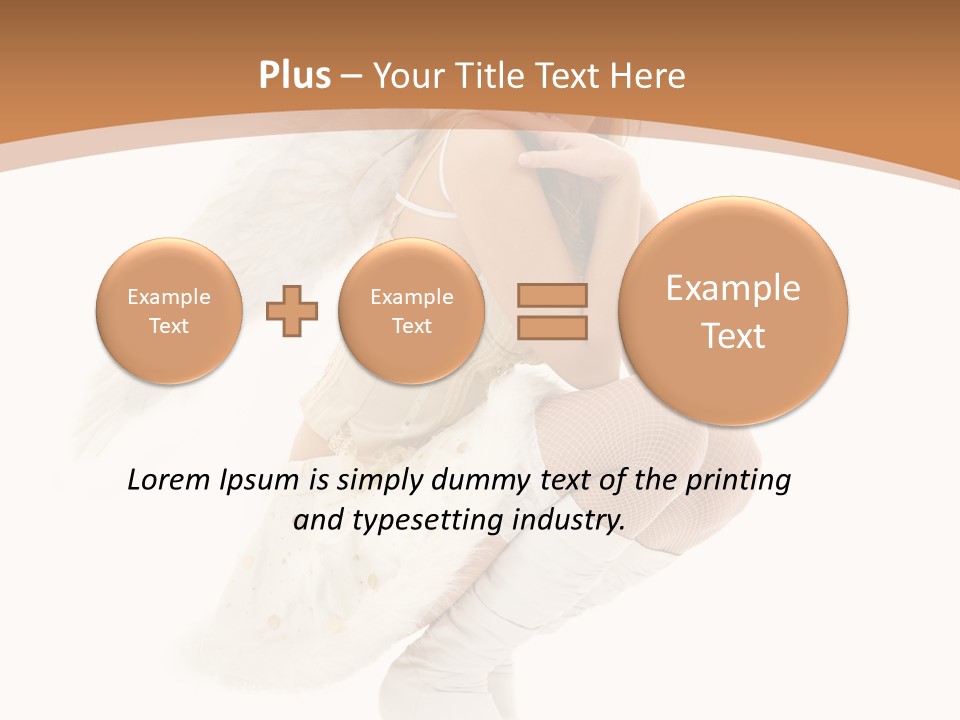 Pinup Lonely Furry PowerPoint Template