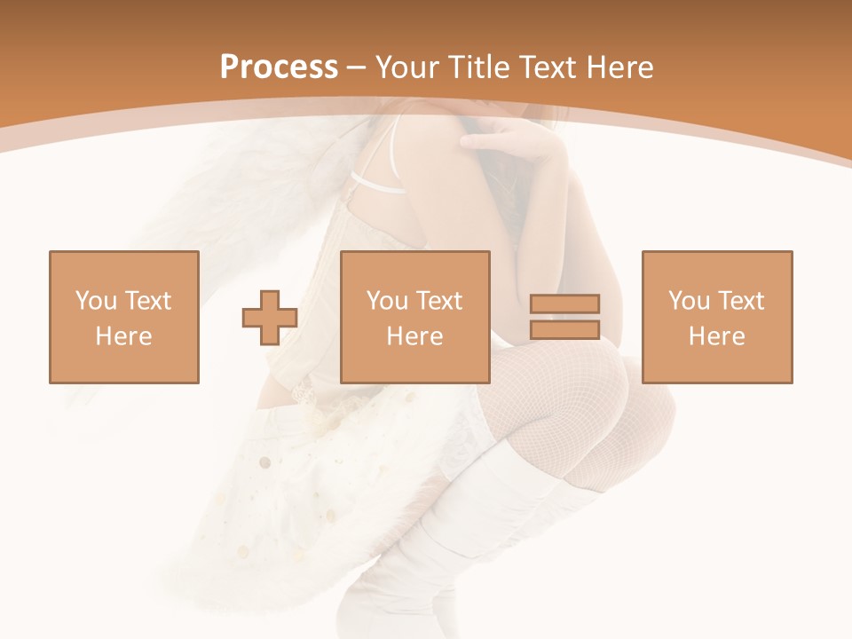 Pinup Lonely Furry PowerPoint Template