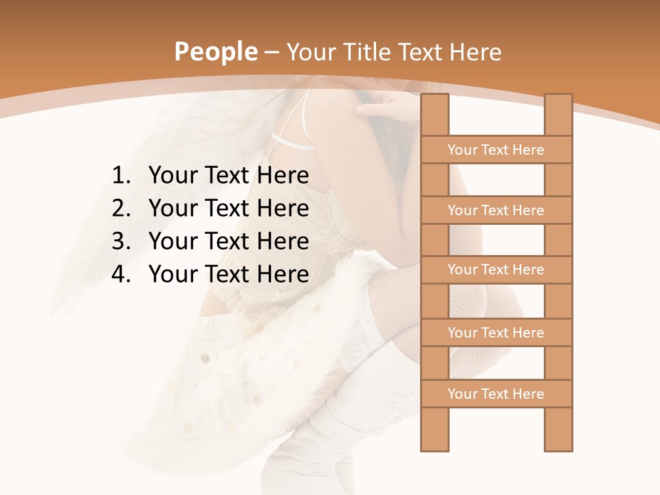 Pinup Lonely Furry PowerPoint Template