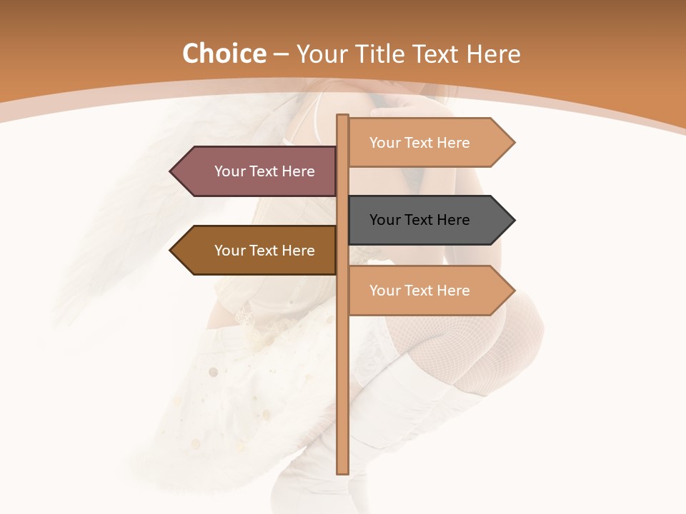 Pinup Lonely Furry PowerPoint Template