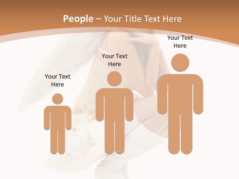 Pinup Lonely Furry PowerPoint Template