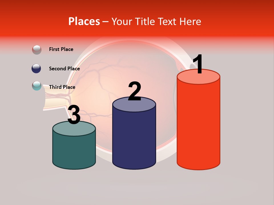 Healthcare Human Ophthalmic PowerPoint Template