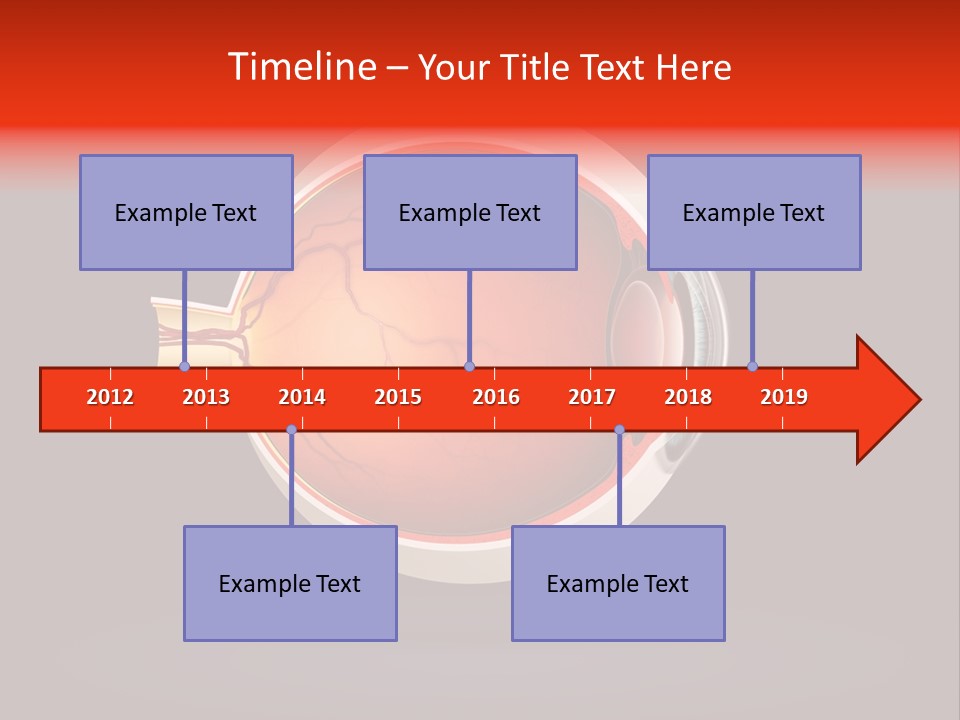 Healthcare Human Ophthalmic PowerPoint Template