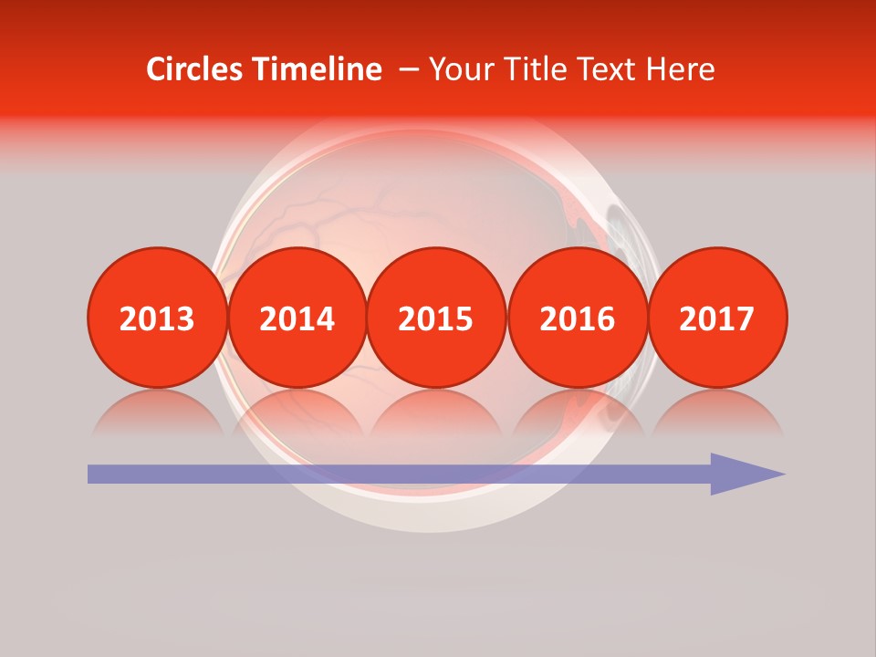 Healthcare Human Ophthalmic PowerPoint Template