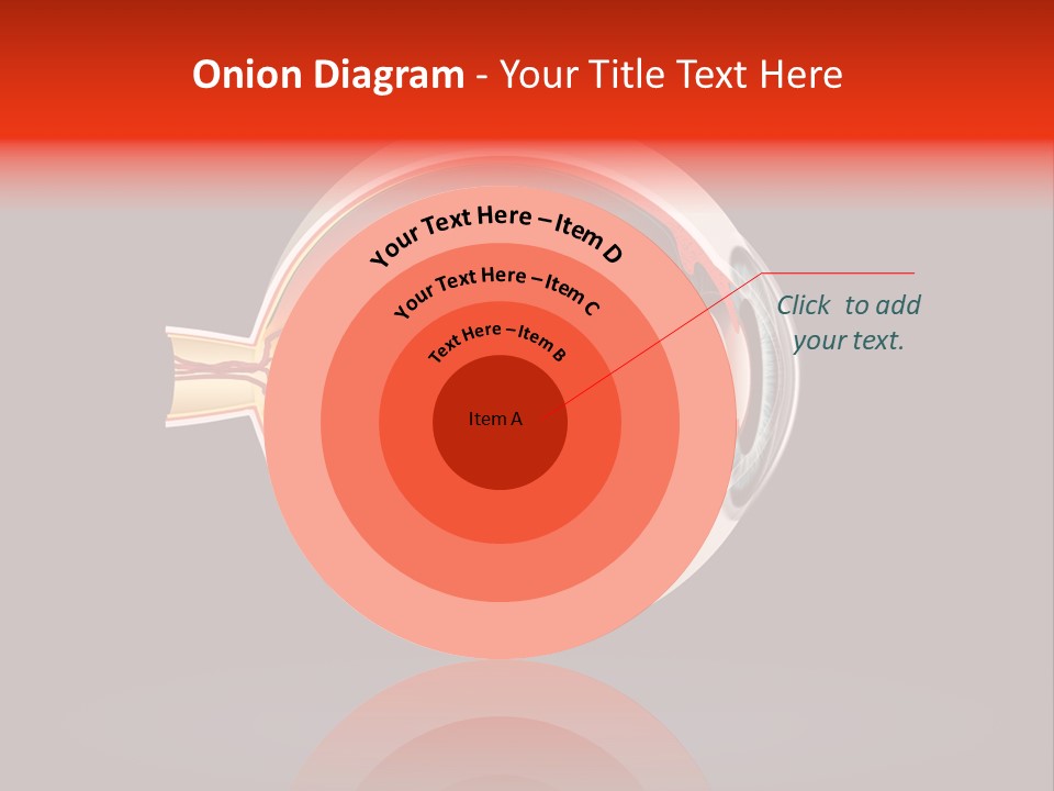Healthcare Human Ophthalmic PowerPoint Template