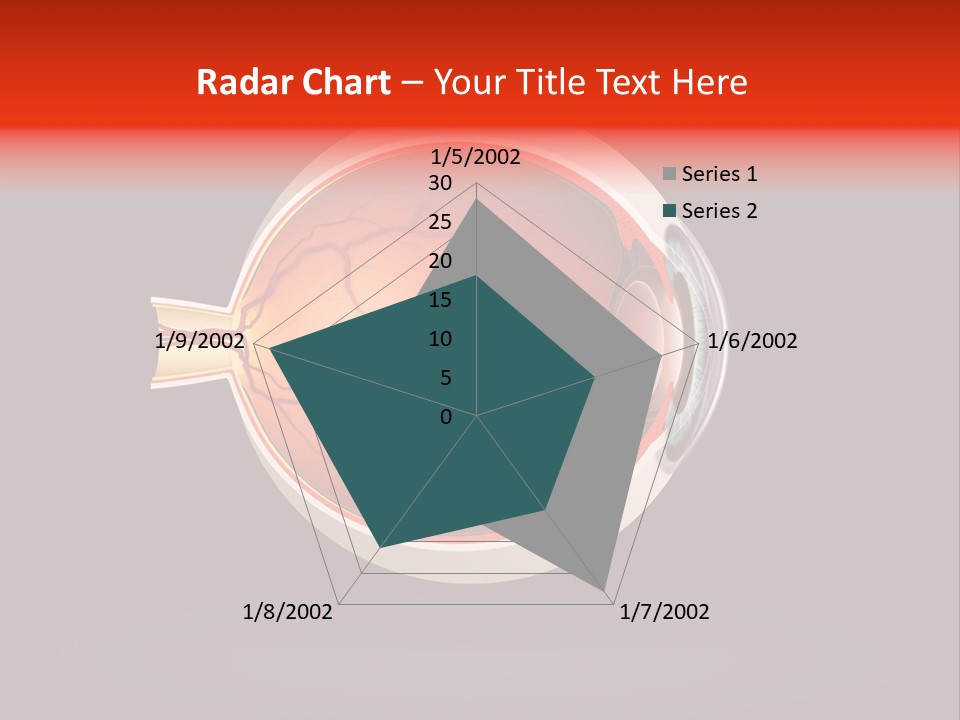Healthcare Human Ophthalmic PowerPoint Template