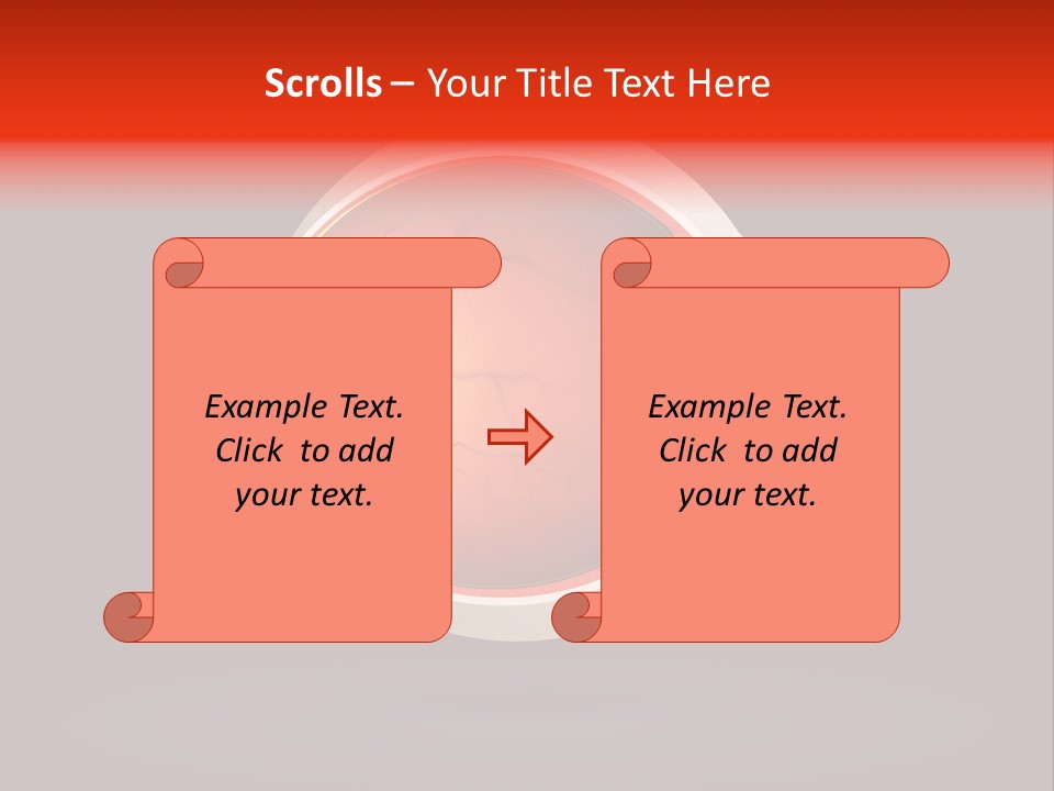 Healthcare Human Ophthalmic PowerPoint Template
