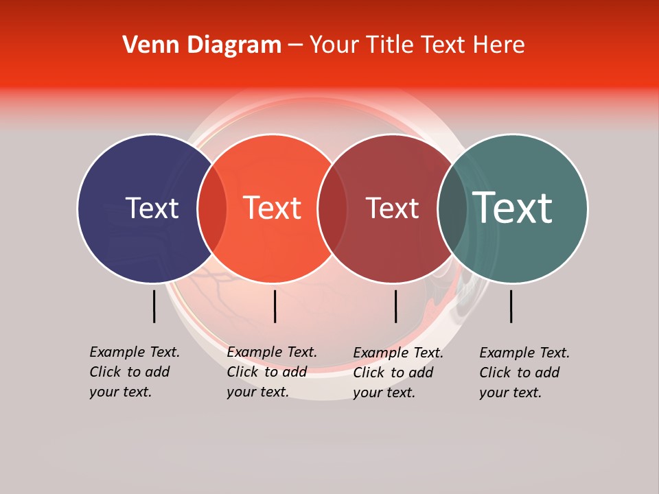 Healthcare Human Ophthalmic PowerPoint Template