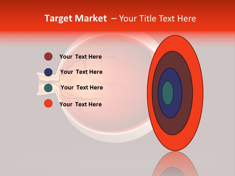 Healthcare Human Ophthalmic PowerPoint Template