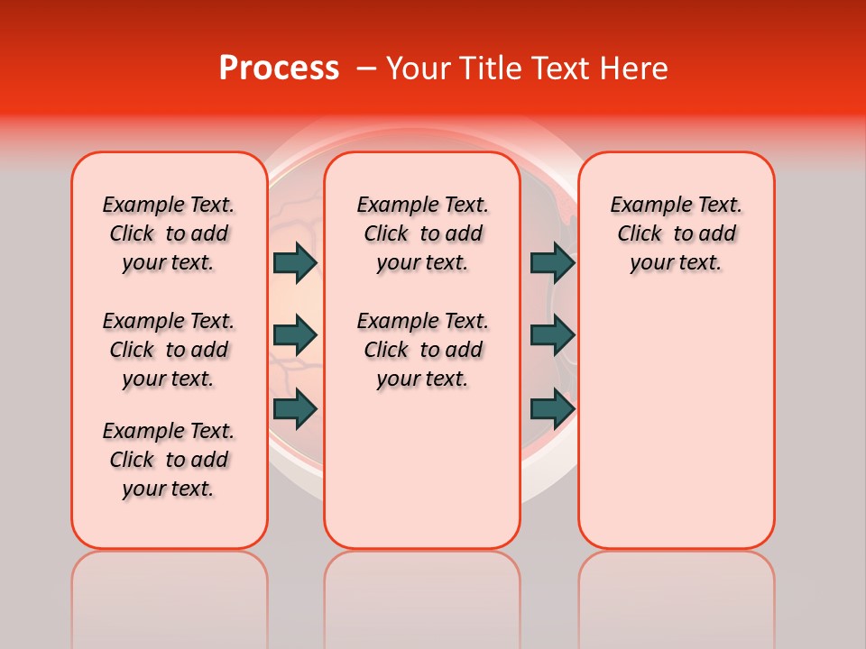 Healthcare Human Ophthalmic PowerPoint Template