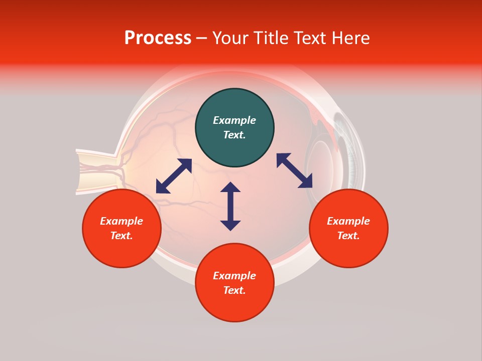 Healthcare Human Ophthalmic PowerPoint Template