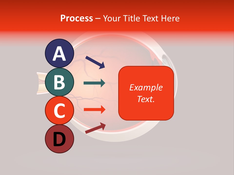 Healthcare Human Ophthalmic PowerPoint Template