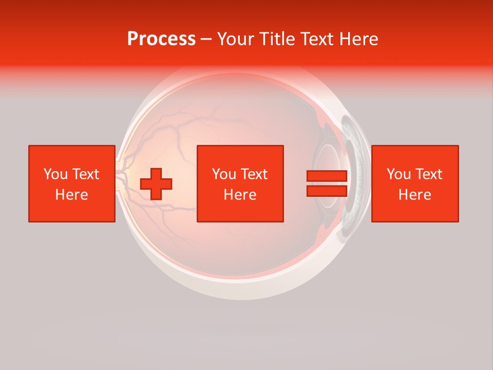 Healthcare Human Ophthalmic PowerPoint Template