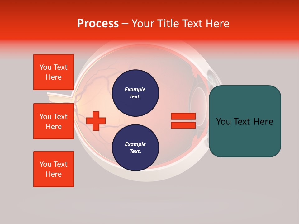Healthcare Human Ophthalmic PowerPoint Template