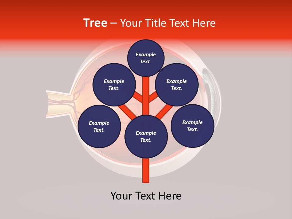 Healthcare Human Ophthalmic PowerPoint Template