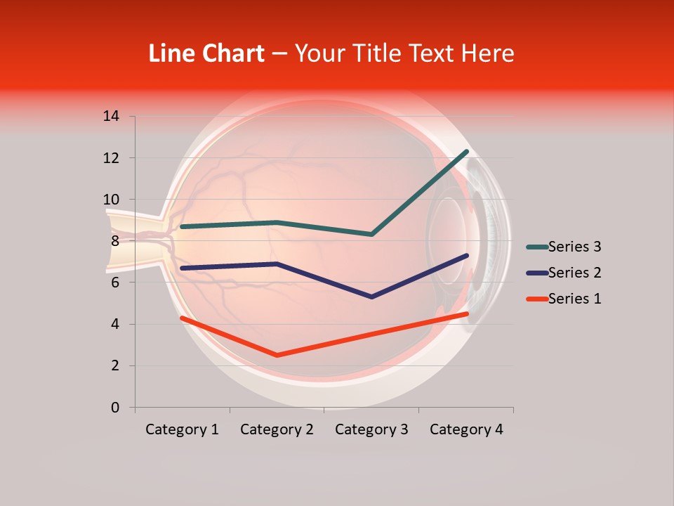 Healthcare Human Ophthalmic PowerPoint Template