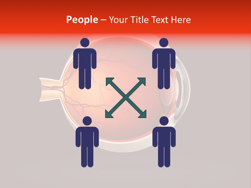 Healthcare Human Ophthalmic PowerPoint Template