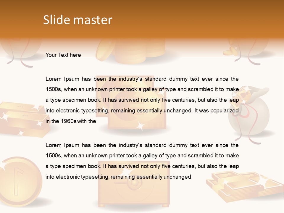 Funky Town Wallpaper PowerPoint Template