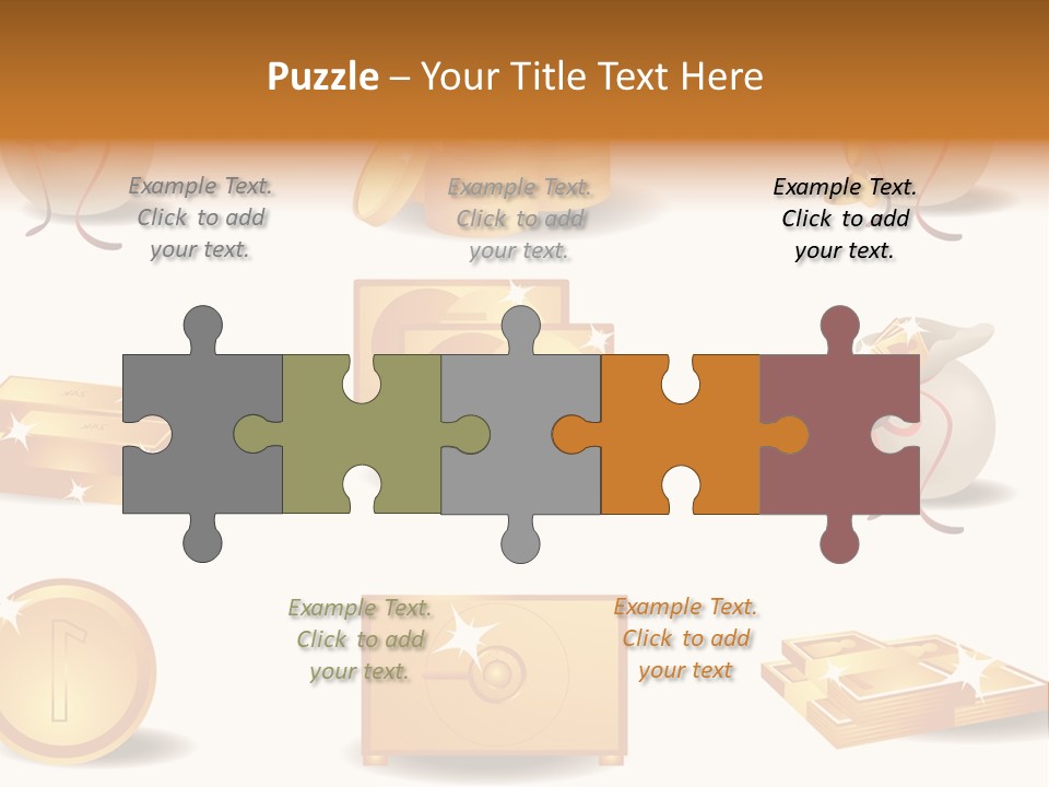 Funky Town Wallpaper PowerPoint Template