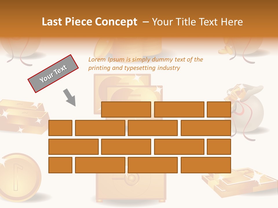 Funky Town Wallpaper PowerPoint Template