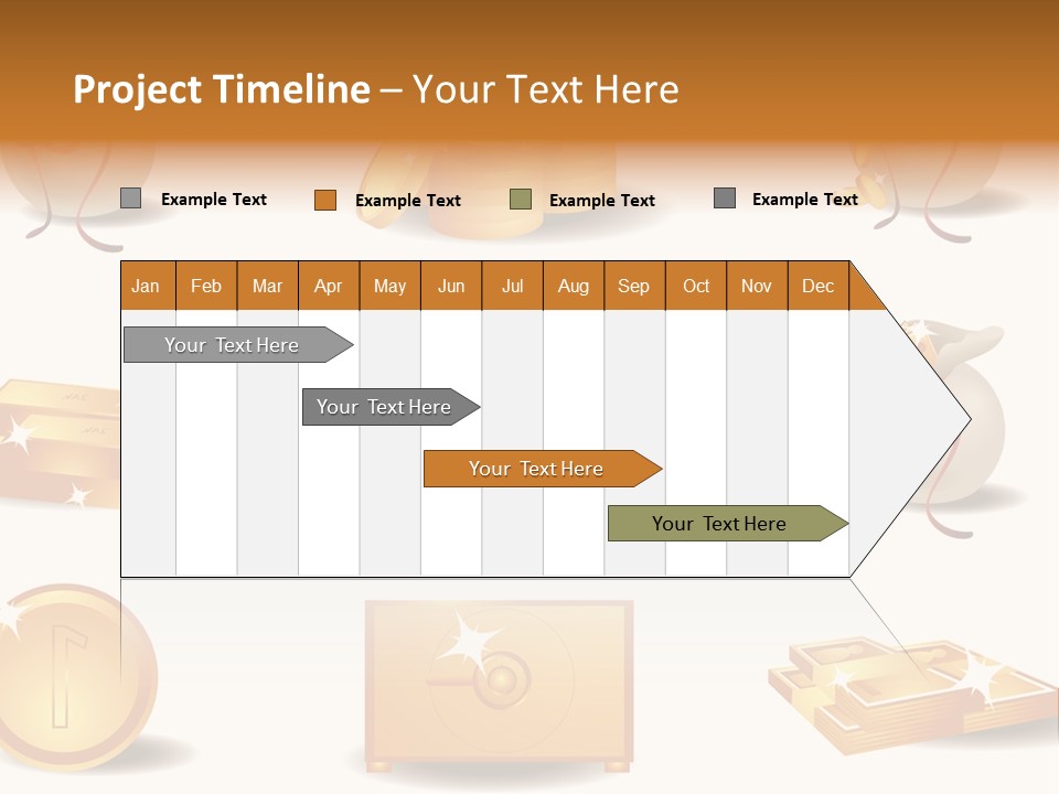 Funky Town Wallpaper PowerPoint Template