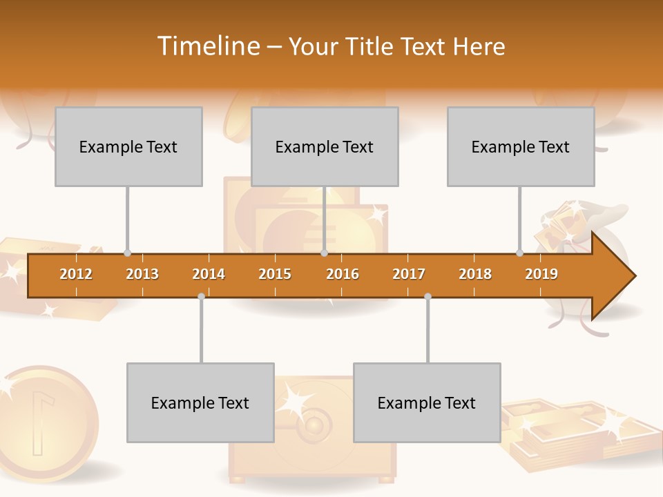 Funky Town Wallpaper PowerPoint Template