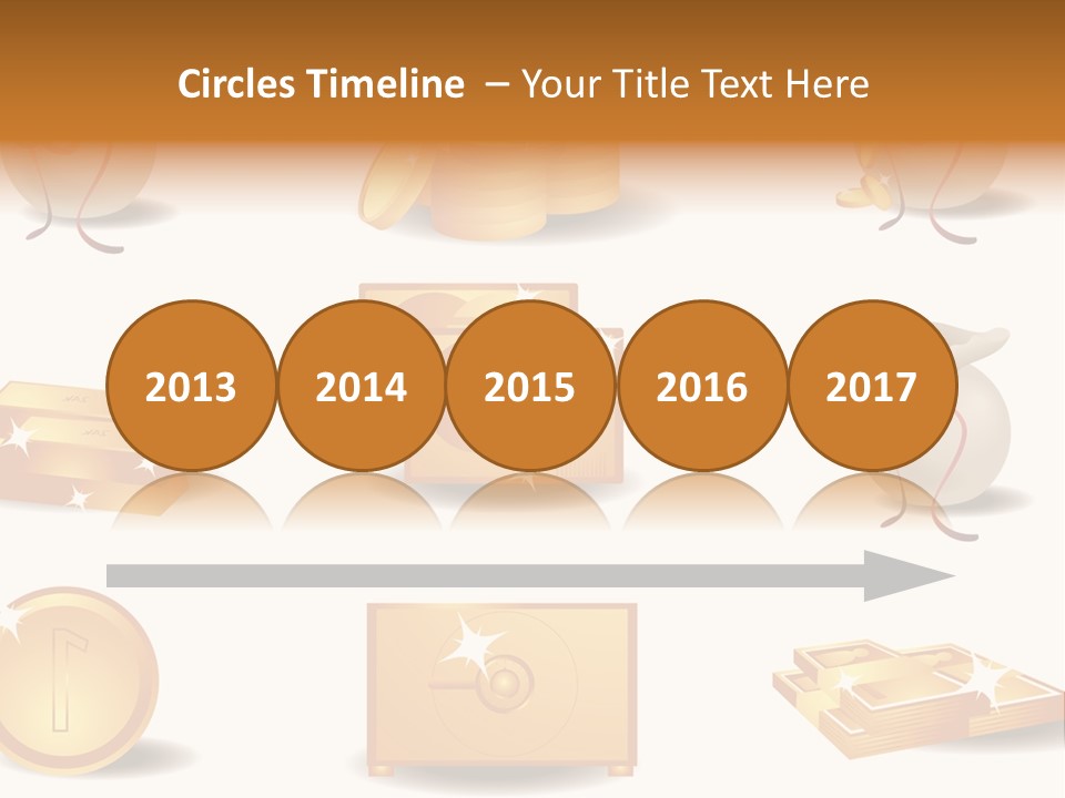 Funky Town Wallpaper PowerPoint Template