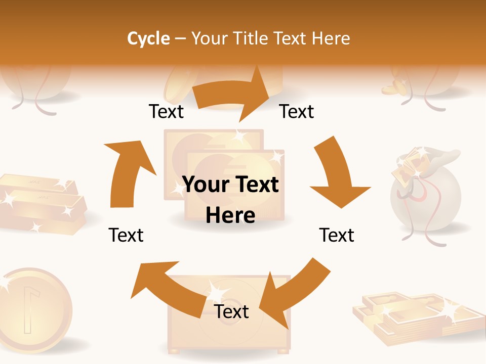 Funky Town Wallpaper PowerPoint Template