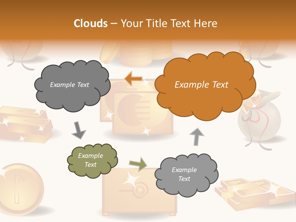 Funky Town Wallpaper PowerPoint Template