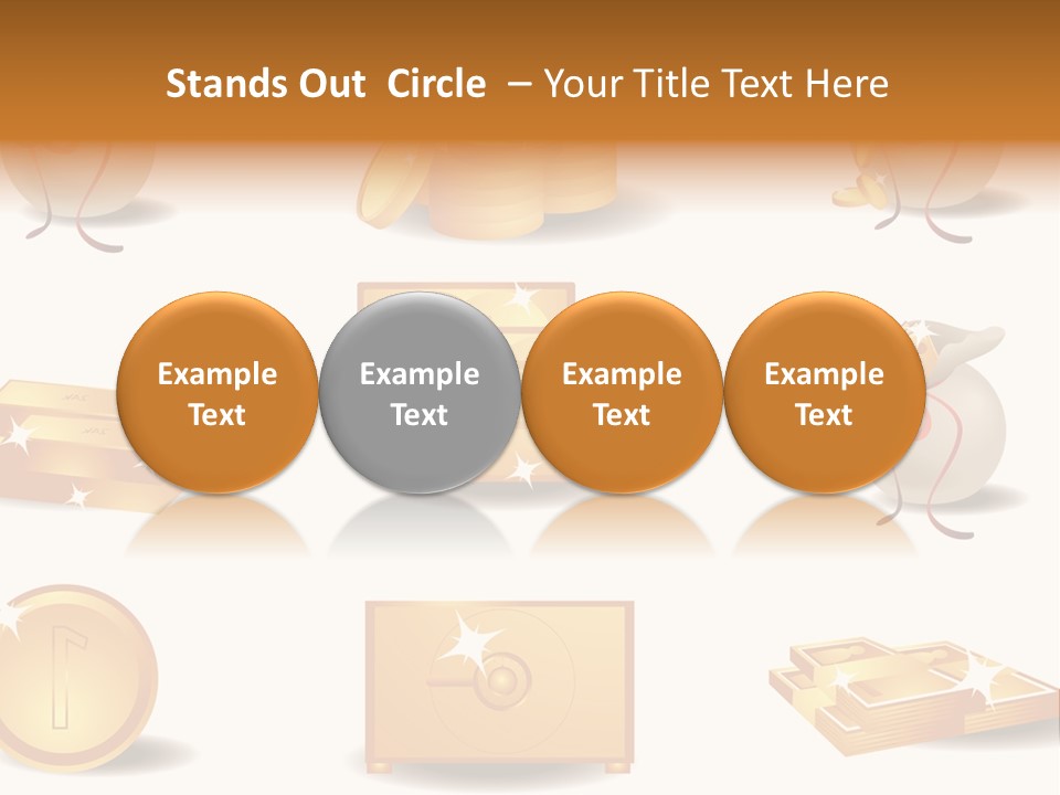 Funky Town Wallpaper PowerPoint Template