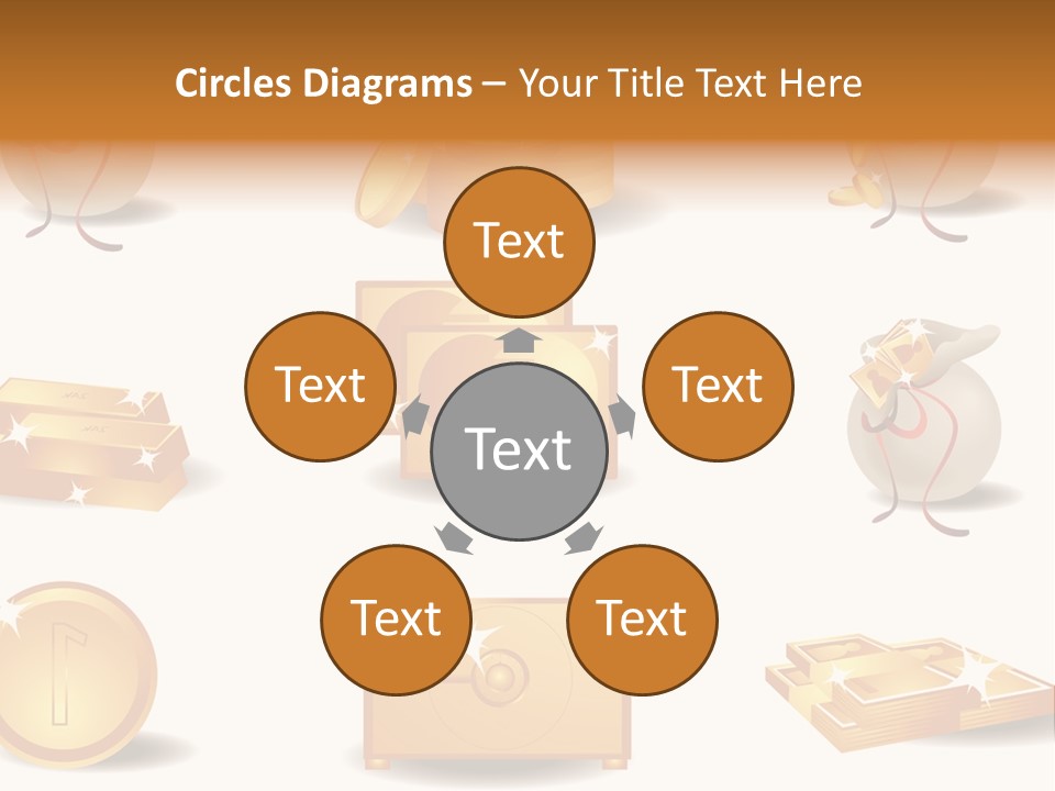 Funky Town Wallpaper PowerPoint Template