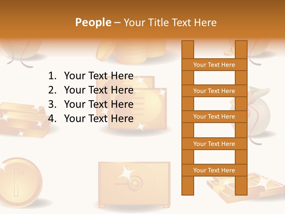 Funky Town Wallpaper PowerPoint Template