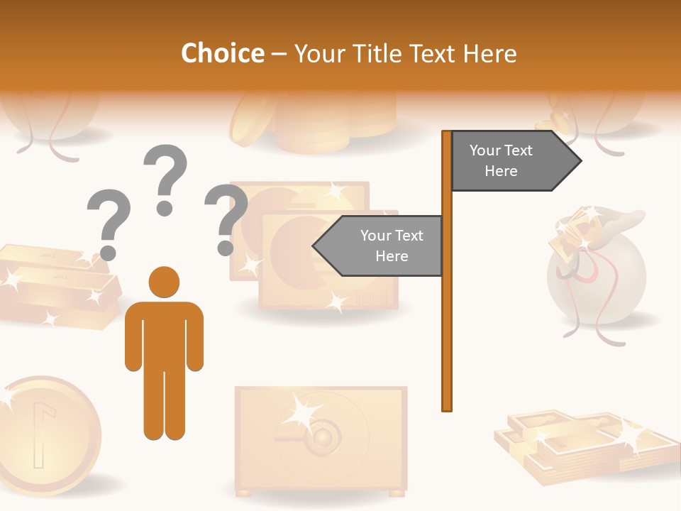 Funky Town Wallpaper PowerPoint Template