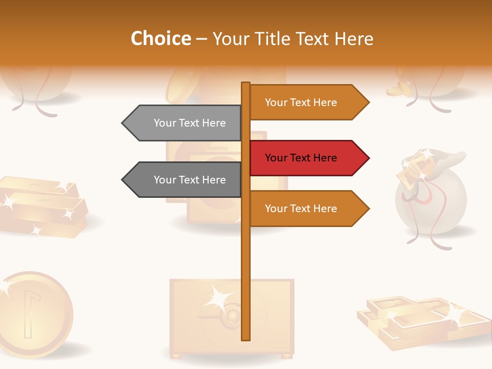 Funky Town Wallpaper PowerPoint Template