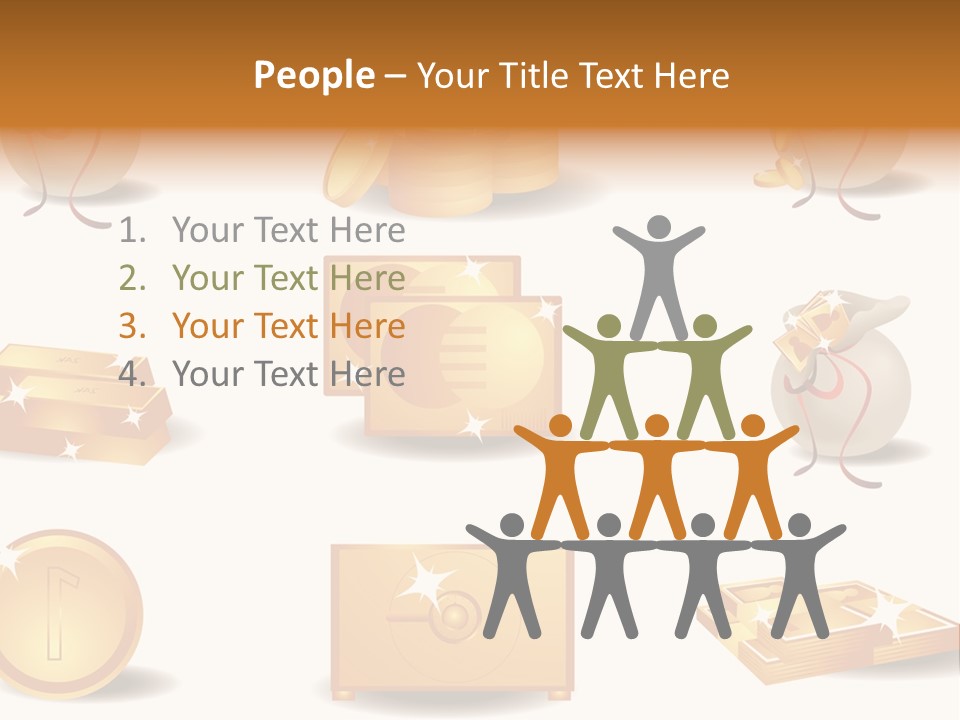 Funky Town Wallpaper PowerPoint Template