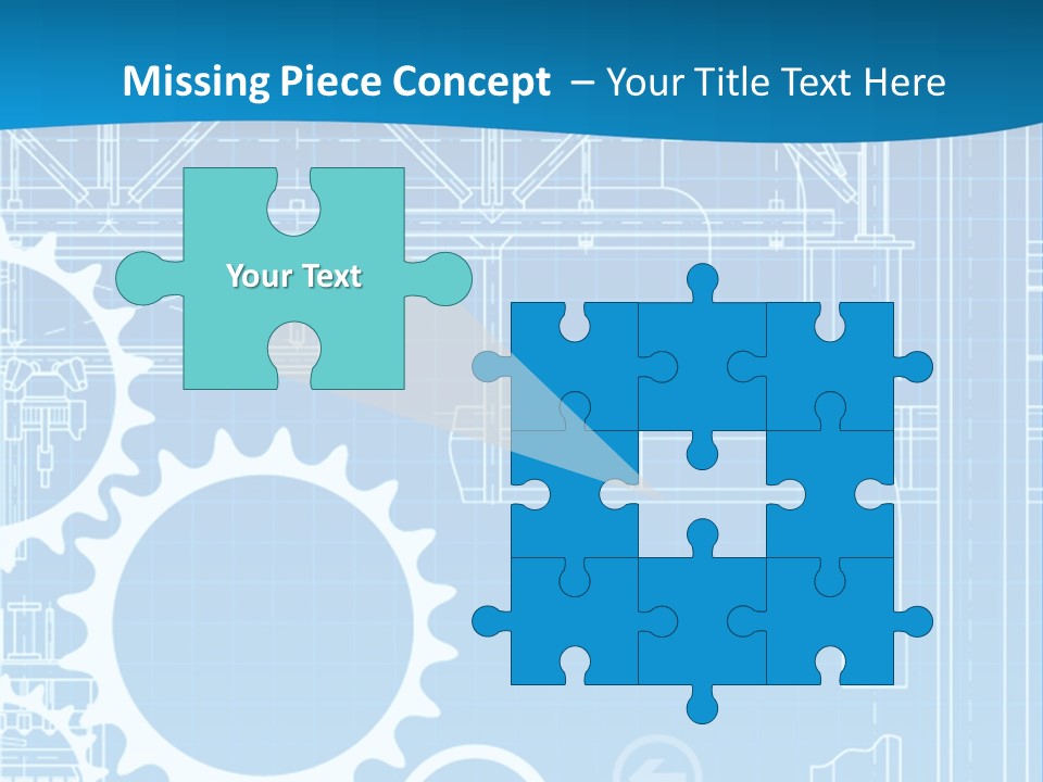 Line Automation Pattern PowerPoint Template