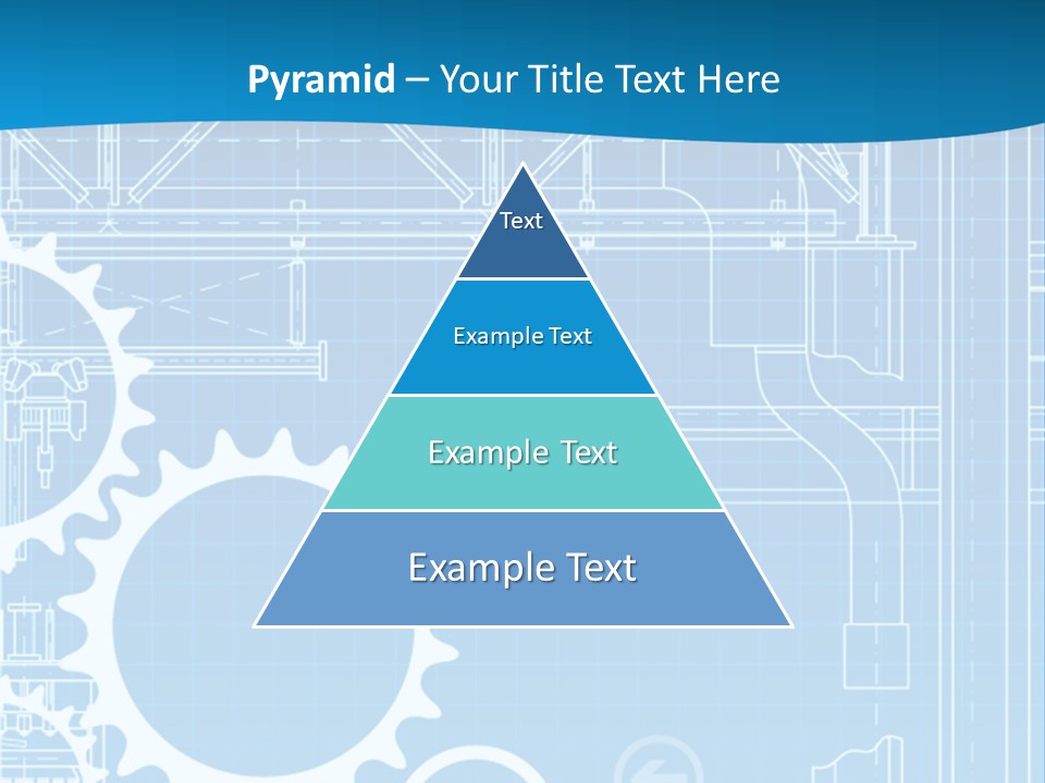 Line Automation Pattern PowerPoint Template
