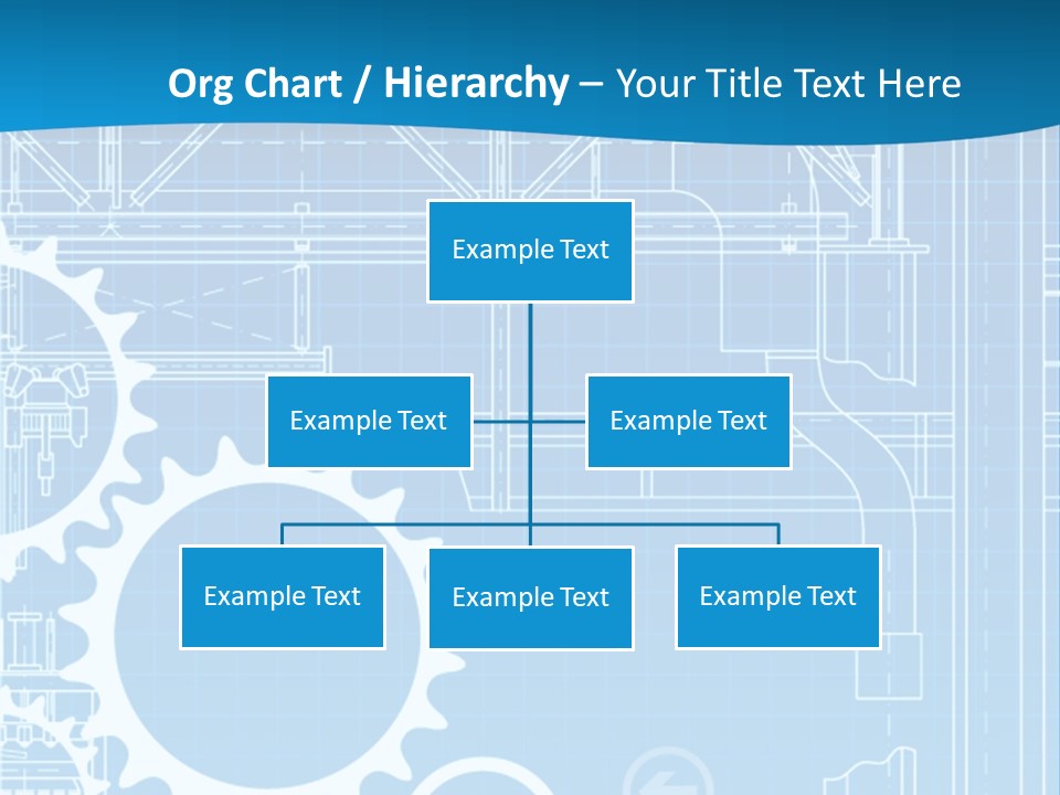 Line Automation Pattern PowerPoint Template