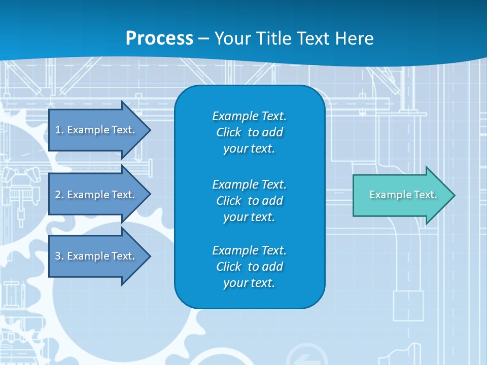 Line Automation Pattern PowerPoint Template