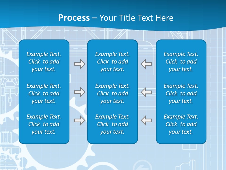 Line Automation Pattern PowerPoint Template