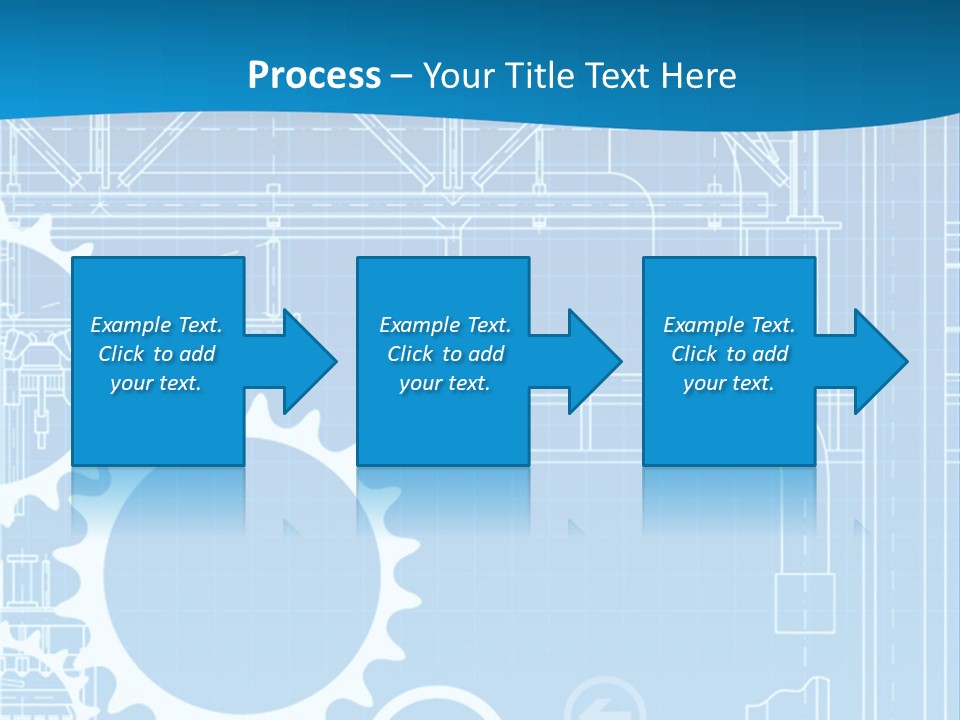 Line Automation Pattern PowerPoint Template