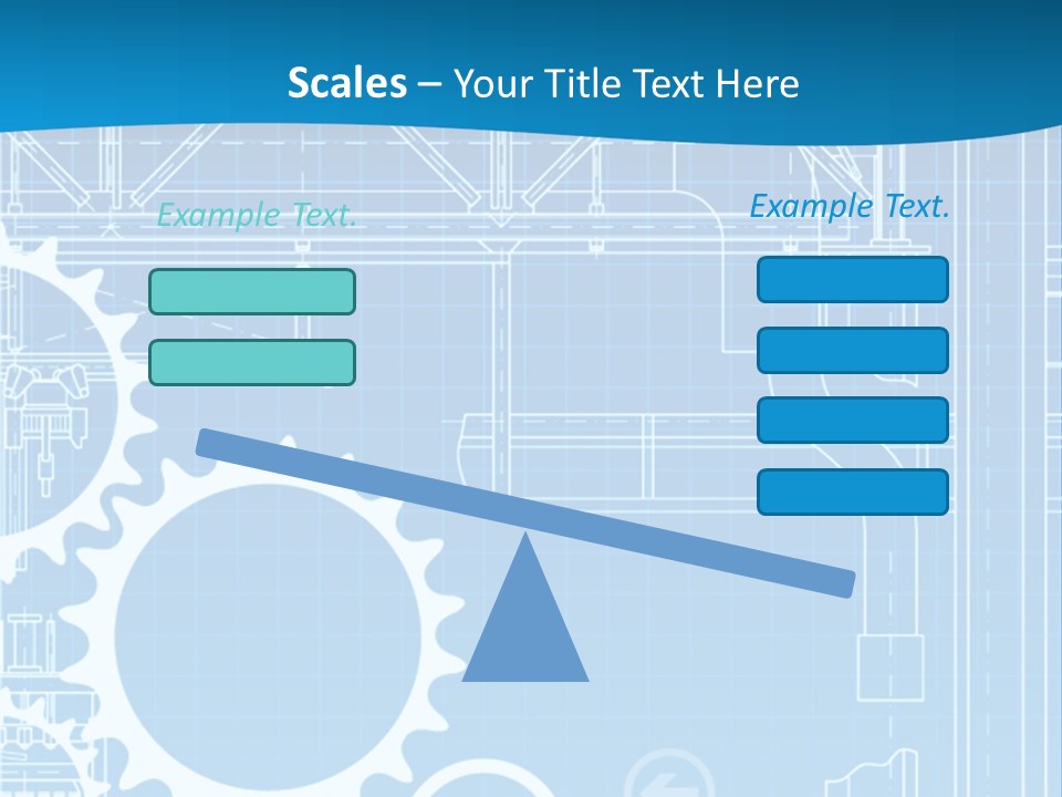 Line Automation Pattern PowerPoint Template