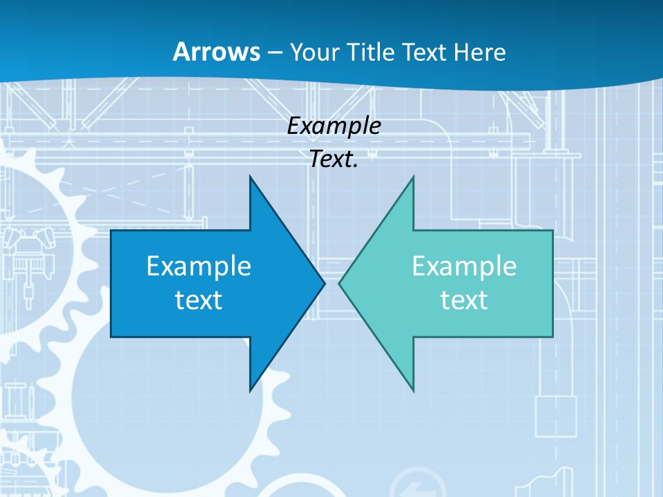 Line Automation Pattern PowerPoint Template
