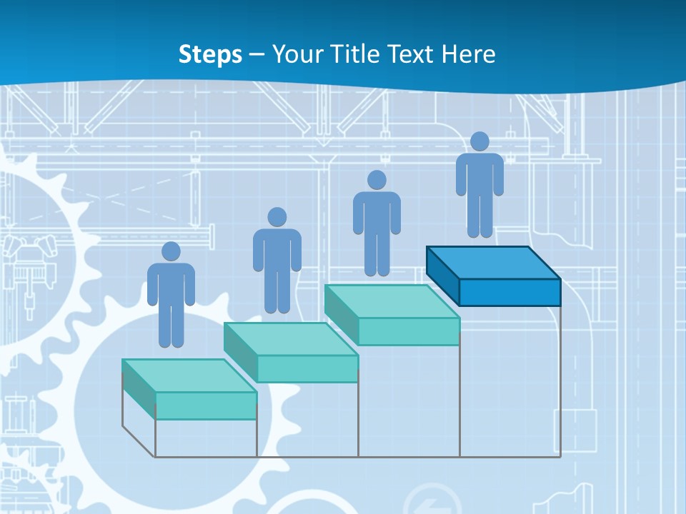 Line Automation Pattern PowerPoint Template