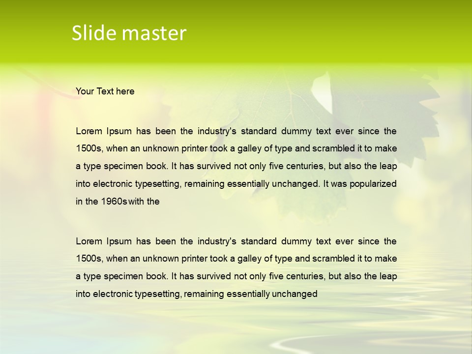 Shine Background Day PowerPoint Template